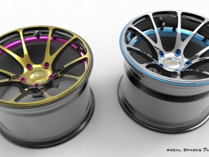 Drift Wheels 3D Модель