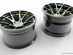 Drift Wheels 3D Model