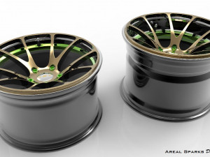 Drift Wheels 3D Модель