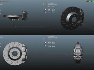 Drift Wheels 3D Model