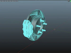 Drift Wheels 3D Model