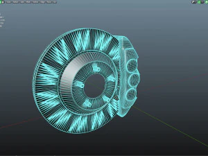 Drift Wheels 3D Model