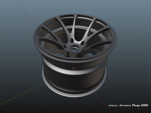 Drift Wheels 3D Модель