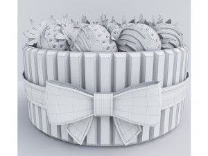 Strawberry Cake Collection Modelo 3D