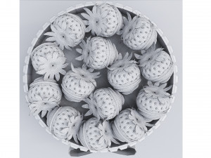 Strawberry Cake Collection Modelo 3D