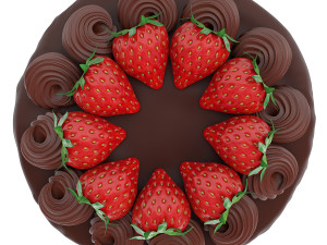 Strawberry Cake Collection Modelo 3D