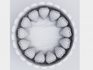 Strawberry Cake Collection Modelo 3D