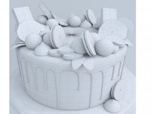 Cole&ccedil;&atilde;o Bolo De Laranja Modelo 3D