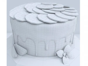Cole&ccedil;&atilde;o Bolo De Laranja Modelo 3D