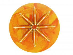 Orange Cake Collection 4 Model 3D