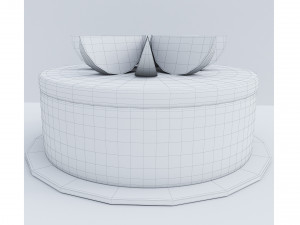 Orange Cake Collection 4 Model 3D