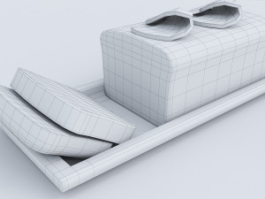 Orange Cake Collection 4 Model 3D