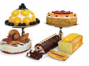 Orange Cake Collection 5 3D 模型