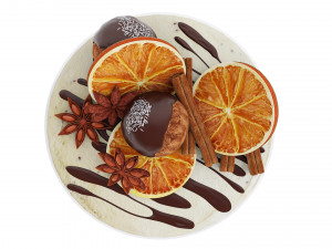 Orange Cake Collection 5 3Dモデル