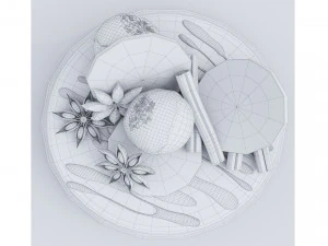 Orange Cake Collection 5 3D Model