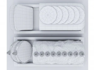 Orange Cake Collection 5 3D Model