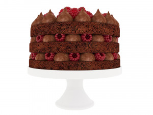 Fruit berry cake collection 2 Modèle 3D
