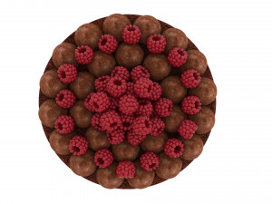 Fruit berry cake collection 2 Modèle 3D