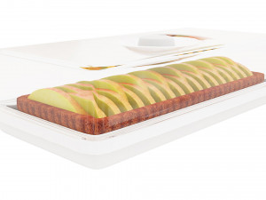 Fruit berry cake collection 2 Modèle 3D