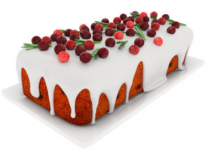 Fruit berry cake collection 2 Modèle 3D