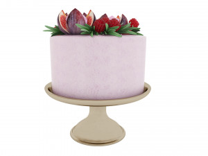 Fruit berry cake collection 3 Model 3D