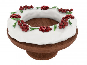 Fruit berry cake collection 3 Model 3D