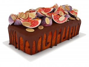 Fruit berry cake collection 3 Model 3D