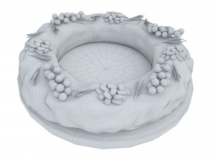 Fruit berry cake collection 3 Model 3D