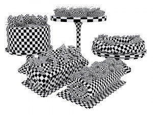 Fruit berry cake collection 3 Model 3D