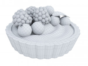 Berry Mini Tart Modelo 3D