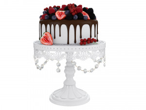 Berry Cake 3D Model