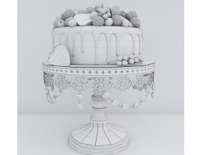 Berry Cake Modelo 3D