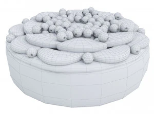 Collezione di torte all'arancia 6 Modello 3D