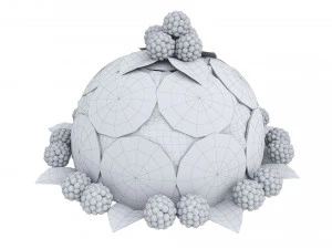 Collezione di torte all'arancia 6 Modello 3D