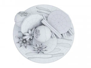 Collezione di torte all'arancia 6 Modello 3D