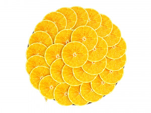 Orange Chocolate Cake Modelo 3D
