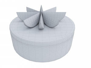 Orange Cake With Jelly 3Dモデル