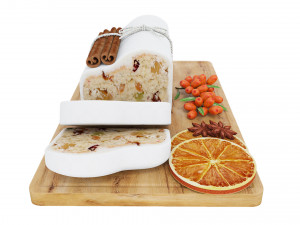 Christmas Raisin Cake 3D Модель