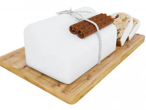 Christmas Raisin Cake 3D Model