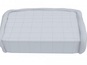 Chocolate Cake With Heart Slice 3D Model