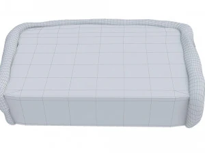 Chocolate Cake With Heart Slice 3D Model