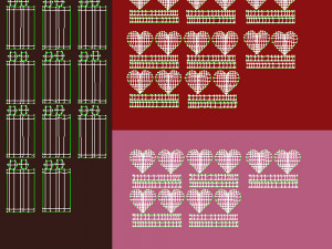 Chocolate Cake With Heart Slice 3D Model