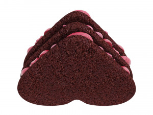 Heart-Shaped Chocolate Cake 3D-Modell