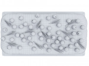 Cranberry Loaf Cake 3D 모델