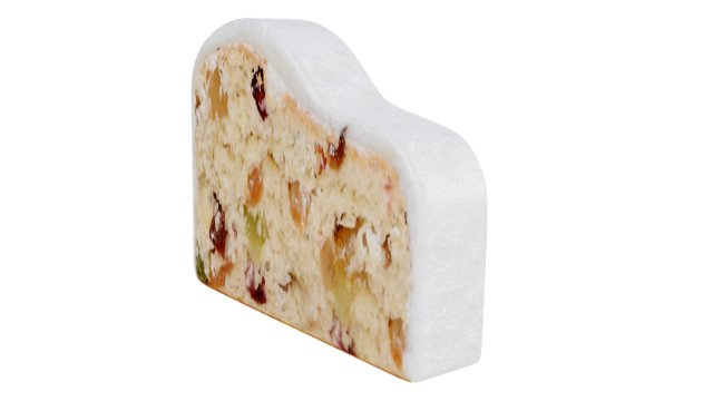 Raisin Loaf Cake Slice Modèle 3D .c4d .max .obj .3ds .fbx .stl .blend 