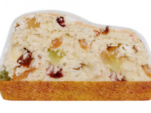 Raisin Loaf Cake Slice Modèle 3D