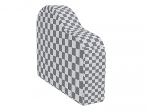 Raisin Loaf Cake Slice Modèle 3D