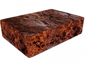 Chocolate Cake Bar 3D Model