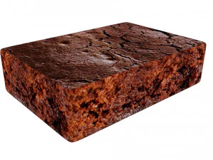 Barre de gâteau au chocolat Modèle 3D