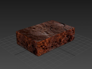 Chocolate Cake Bar Modelo 3D